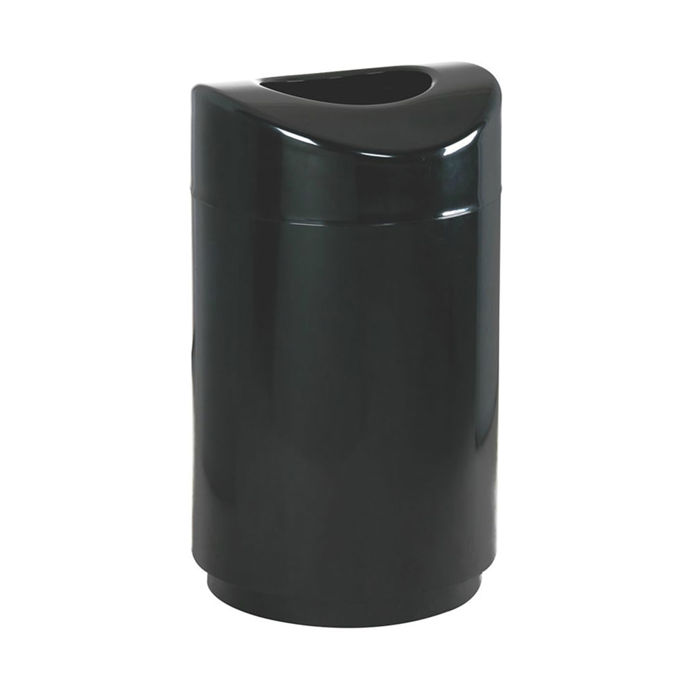 Rubbermaid FGR2030EPLBK 30 gal Indoor Decorative Trash Can - Metal