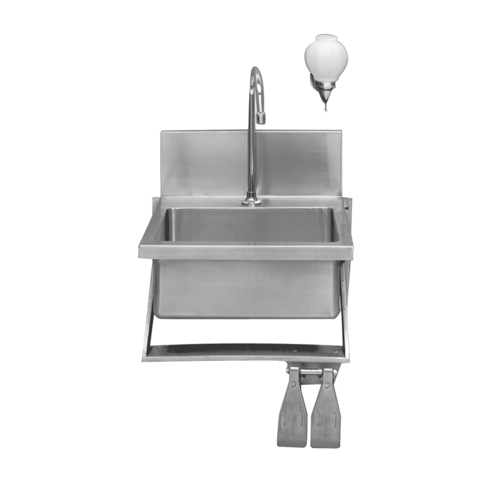 Winholt WWHS1410SP Wall Mount Commercial Hand Sink w/ 14
