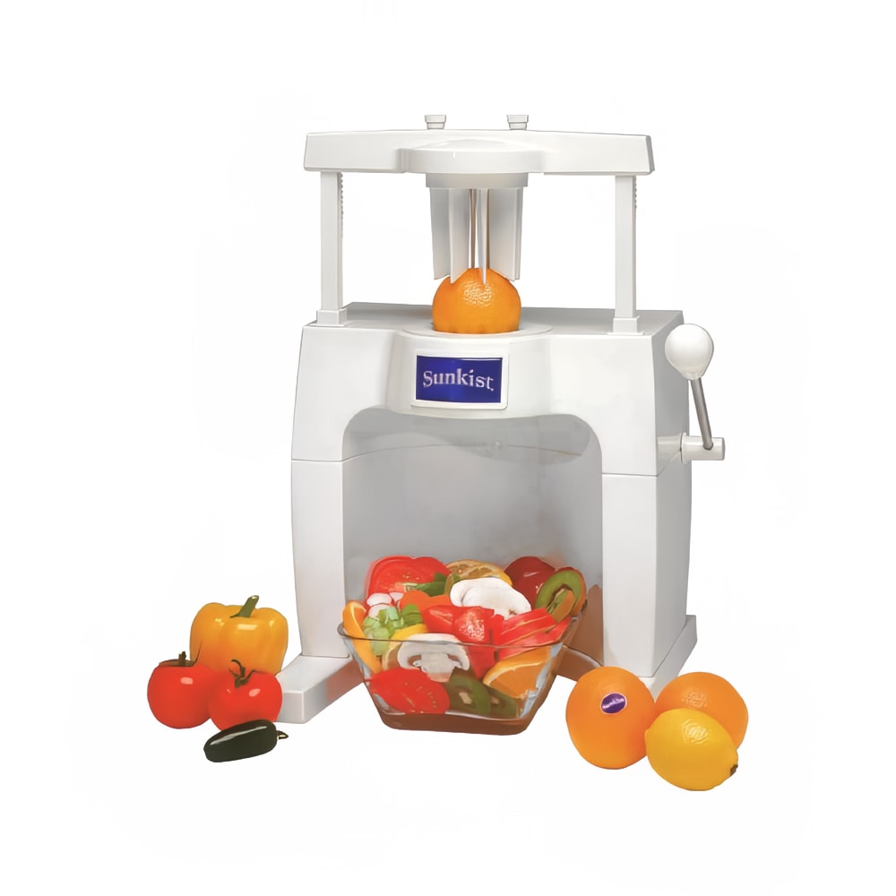 Sunkist Slice Manual Sectionizer Plastic, White (S-103)