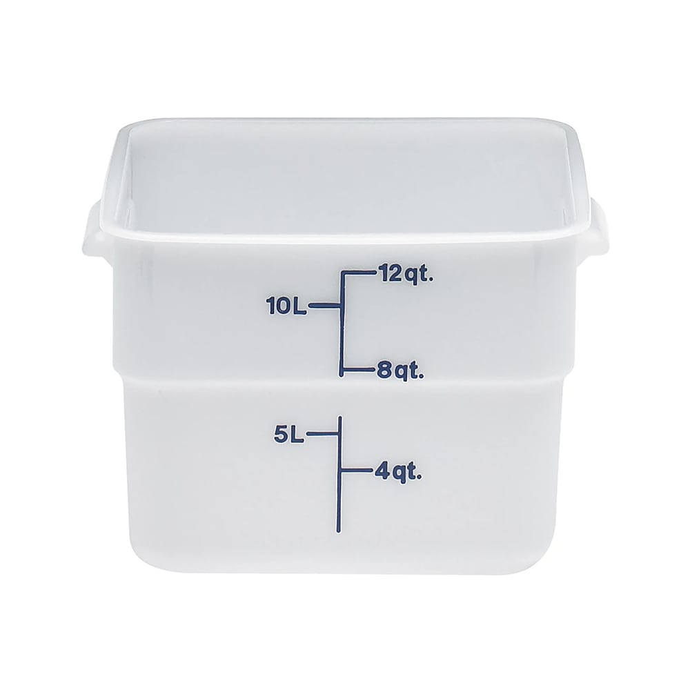 Cambro 12SFSP148 12 qt Square Food Storage Container - CamSquare
