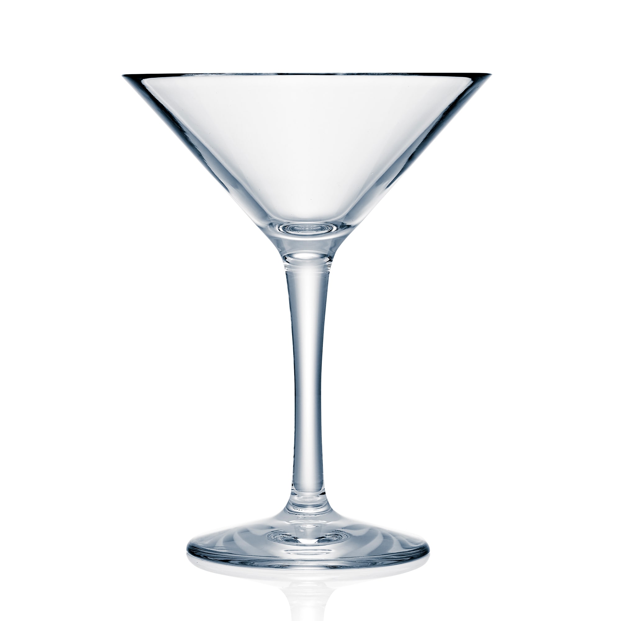 Strahl N401083 8 3/4 oz Design Martini Glass, Plastic, Clear