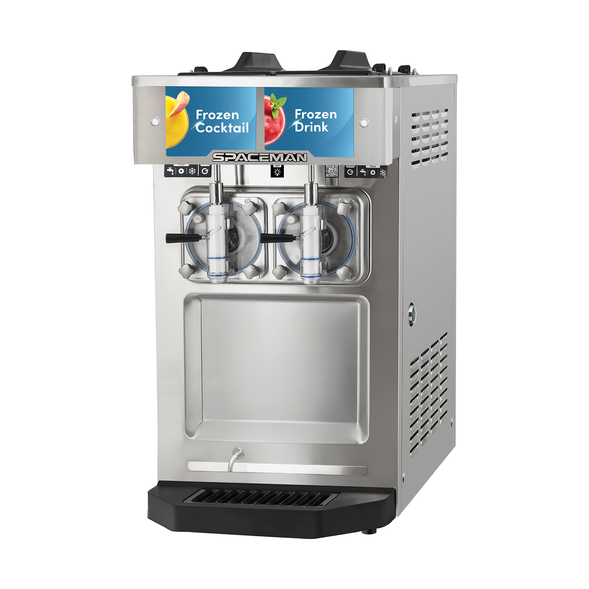Spaceman 6455-C 19&quot; Frozen Drink Machine w/ (2) 2 1/8 gal Bowls - 115v