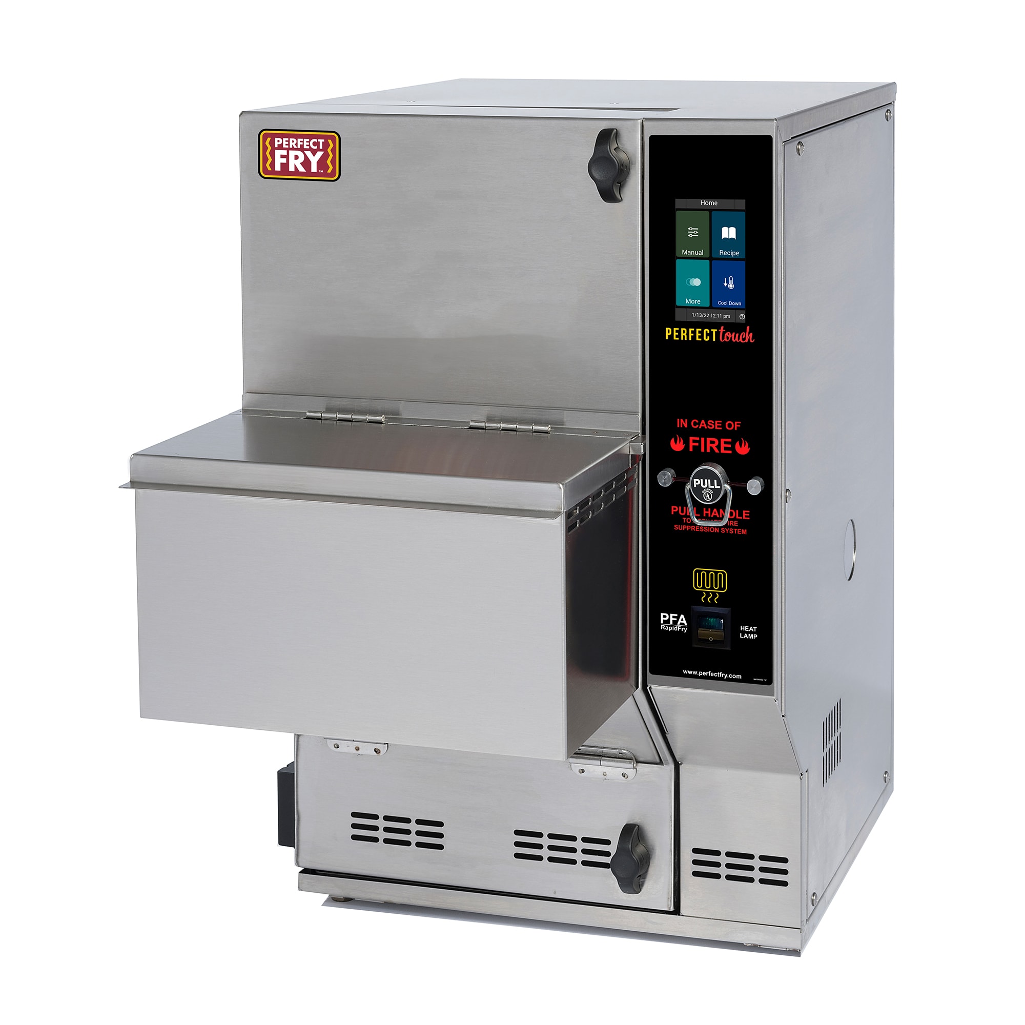 家電 #REF! Perfect Fry PFA500 Ventless Automatic Countertop Electric Fryer
