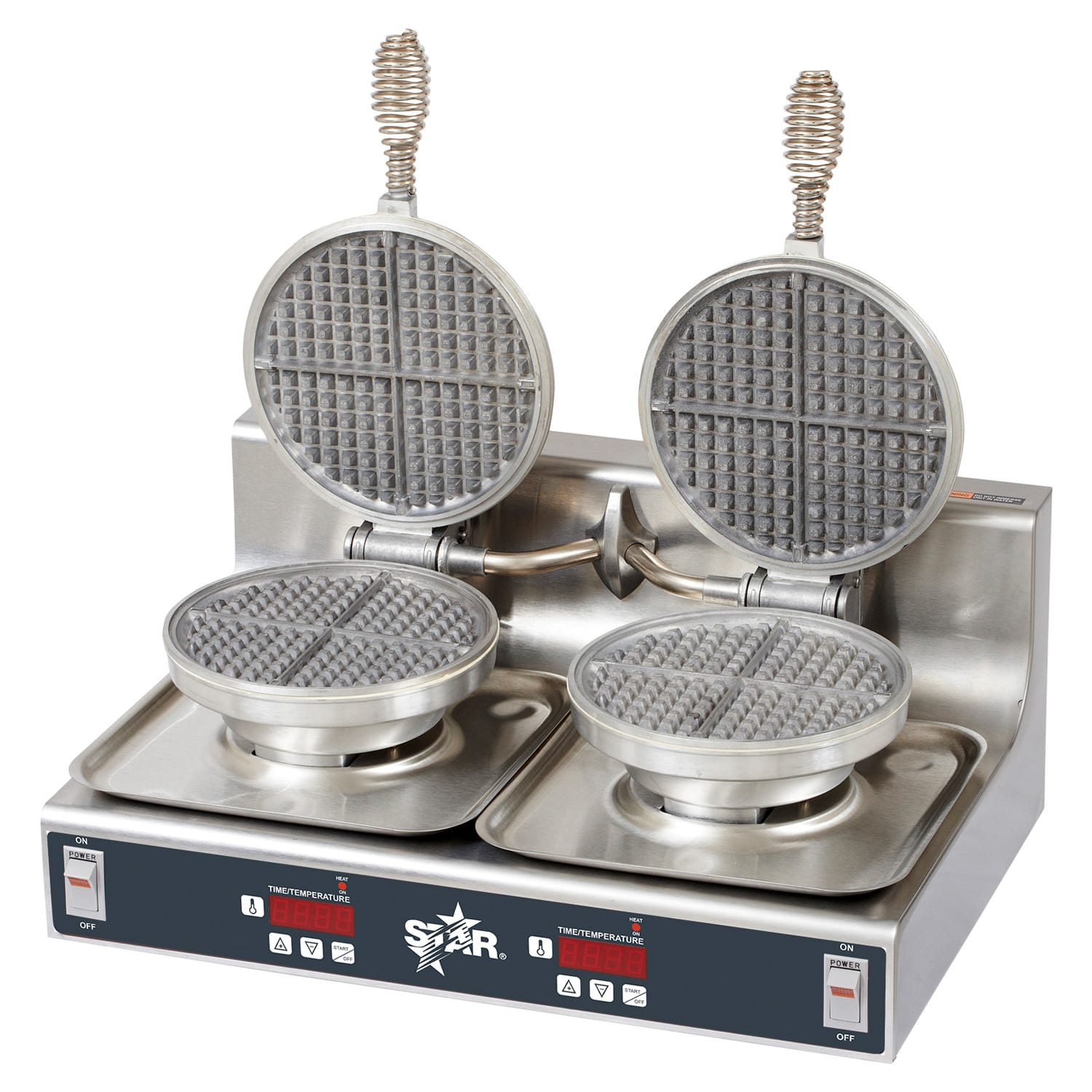 Star SWBD Double Classic American Waffle Maker w/ Aluminum Star SWBD Double Classic American Waffle Maker w/ Aluminum