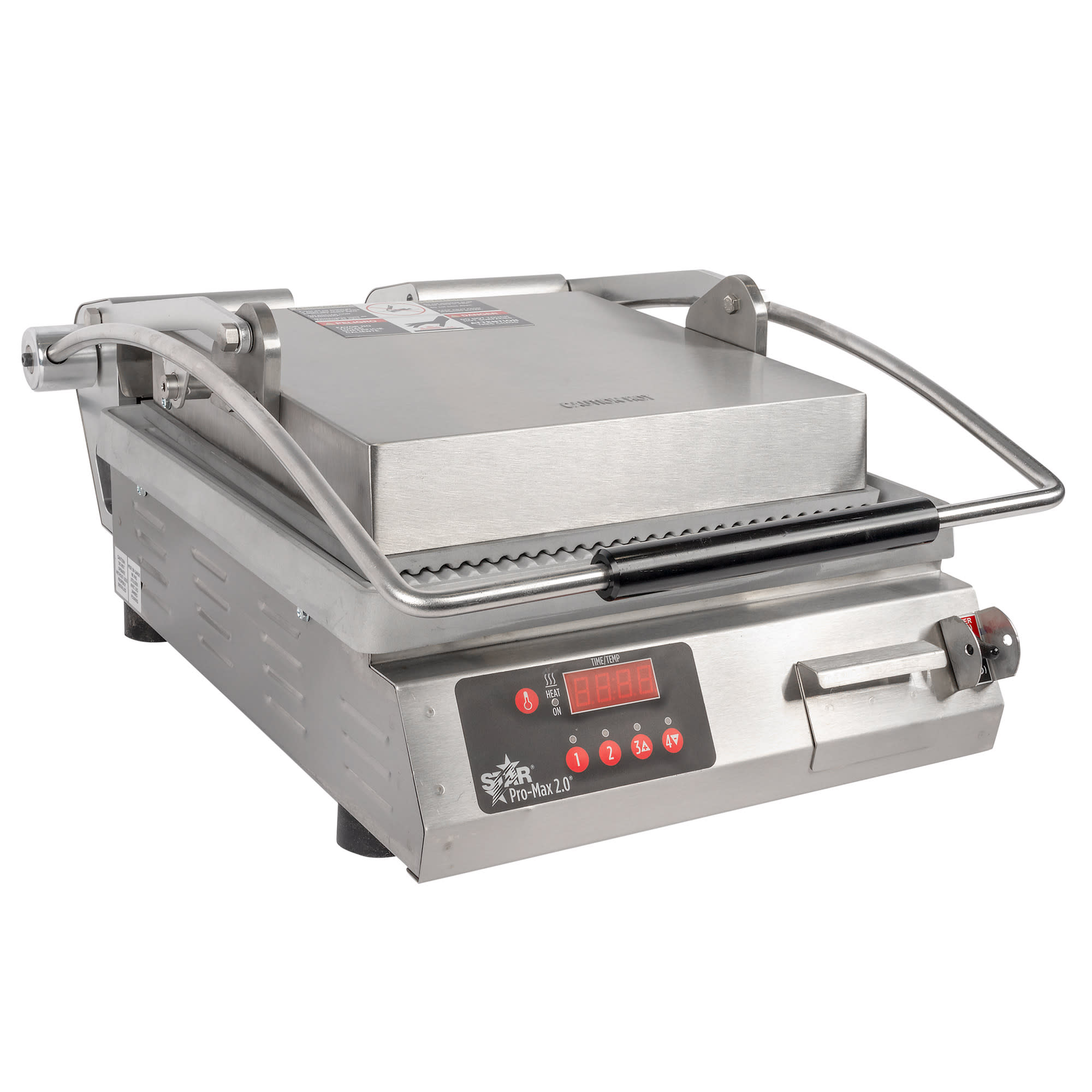 Pro Max Commercial Sandwich Grill Star PGT14E Single