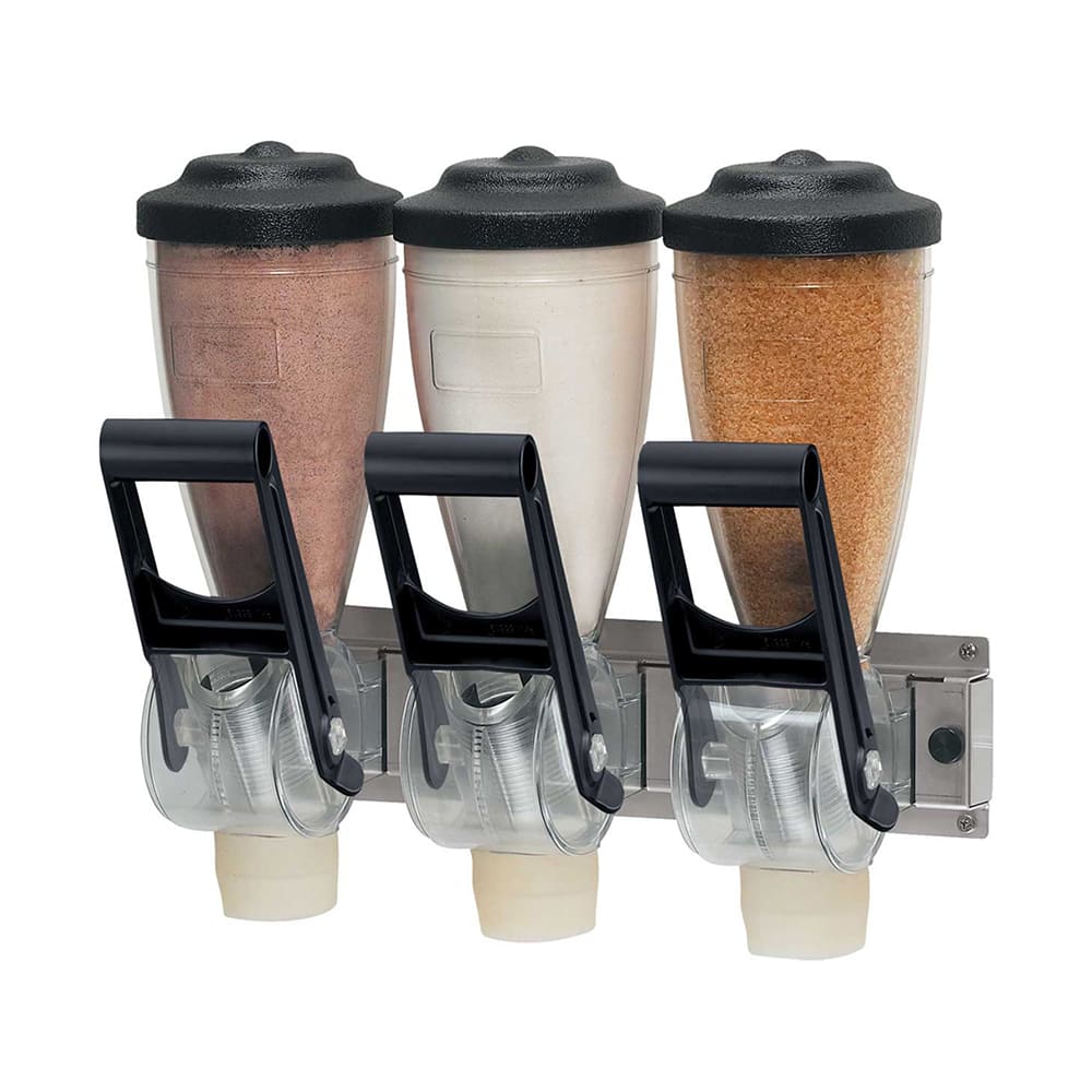 Server Wall-Mount Topping Dispenser, (3) 1 liter Hoppers (86650)