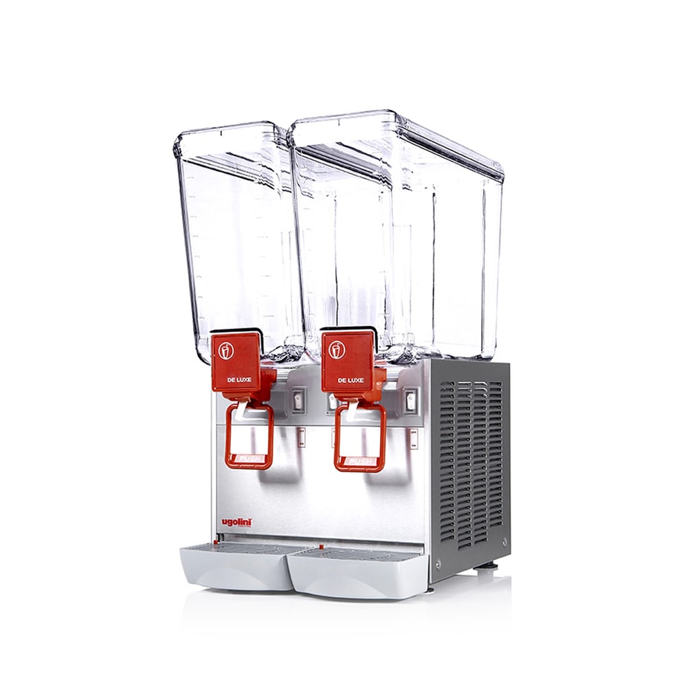 Ugolini UEAD201K0 Arctic Deluxe Refrigerated Drink Dispenser w/ (2