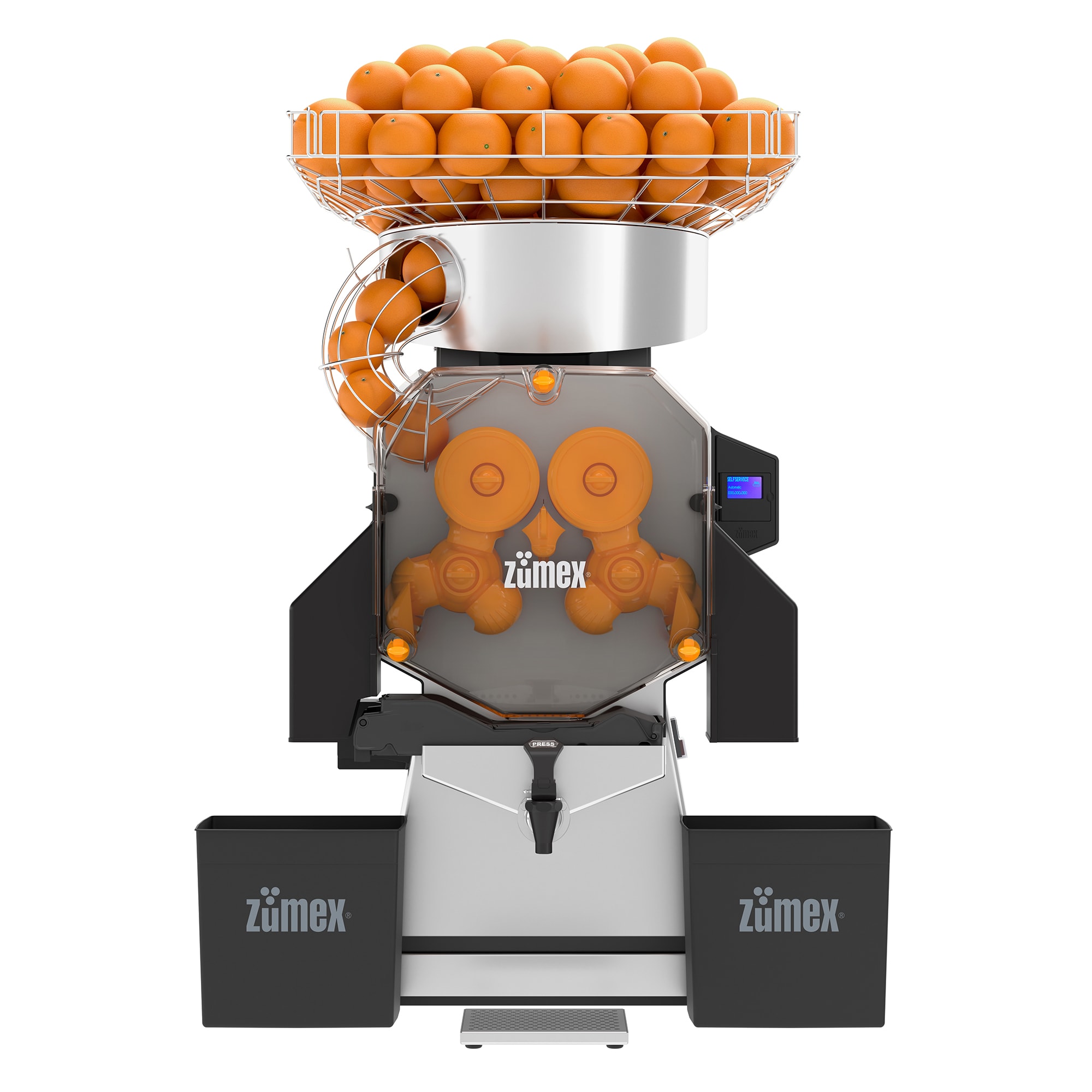 Zumex 08576 Cold Press Automatic Feed Citrus Juicer - (40) Fruits