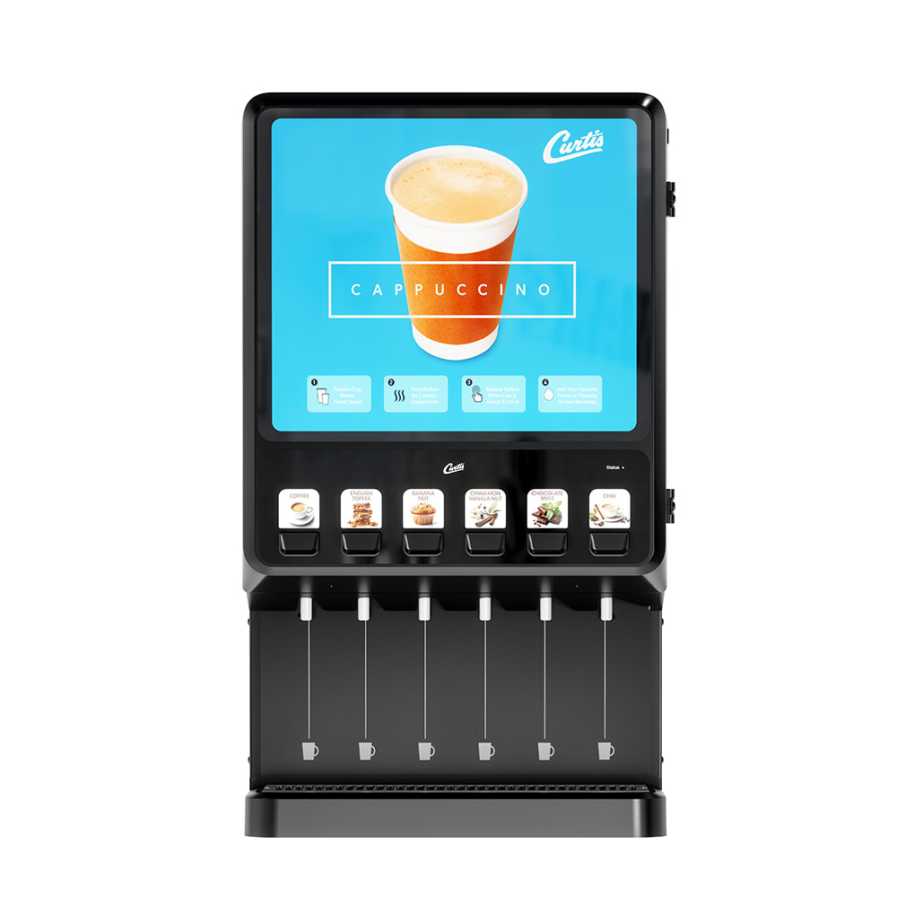 Curtis PCNG6 Primo Cappuccino™ Cappuccino Machine w/ (2) 3 lb (3
