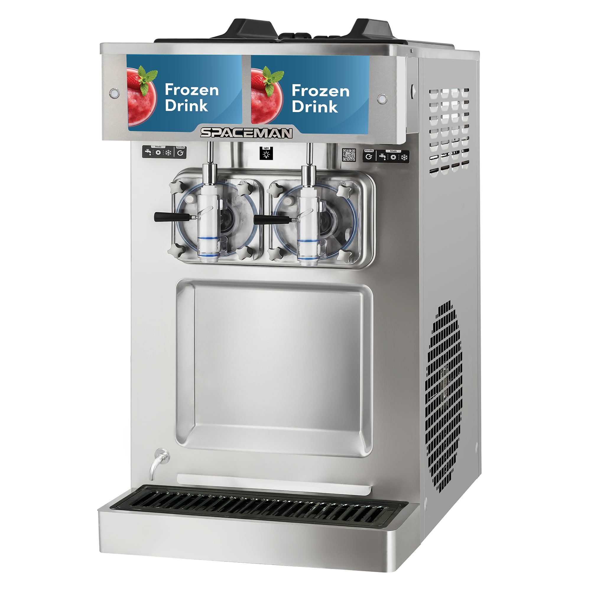Spaceman 6695-CL Frozen Drink Machine w/ (2) 16 qt Bowls - 320