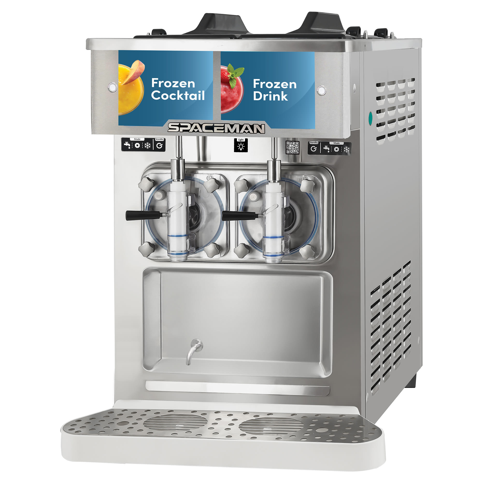 Spaceman 6455-CL Margarita Machine - Double, Countertop, 190