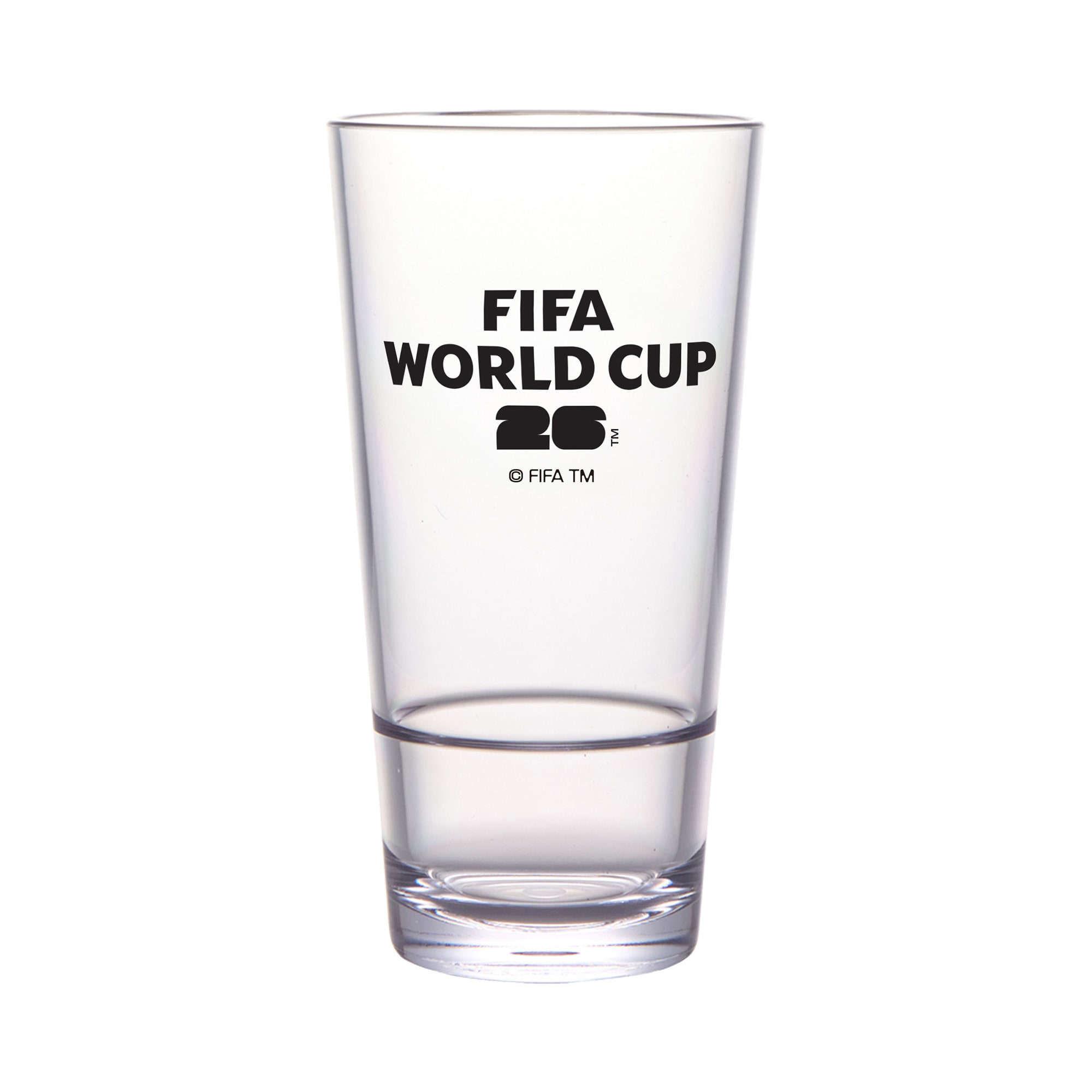 GET 20 oz FIFA World Cup 2026™ Clear Plastic Tumbler w/ Logo (S-18
