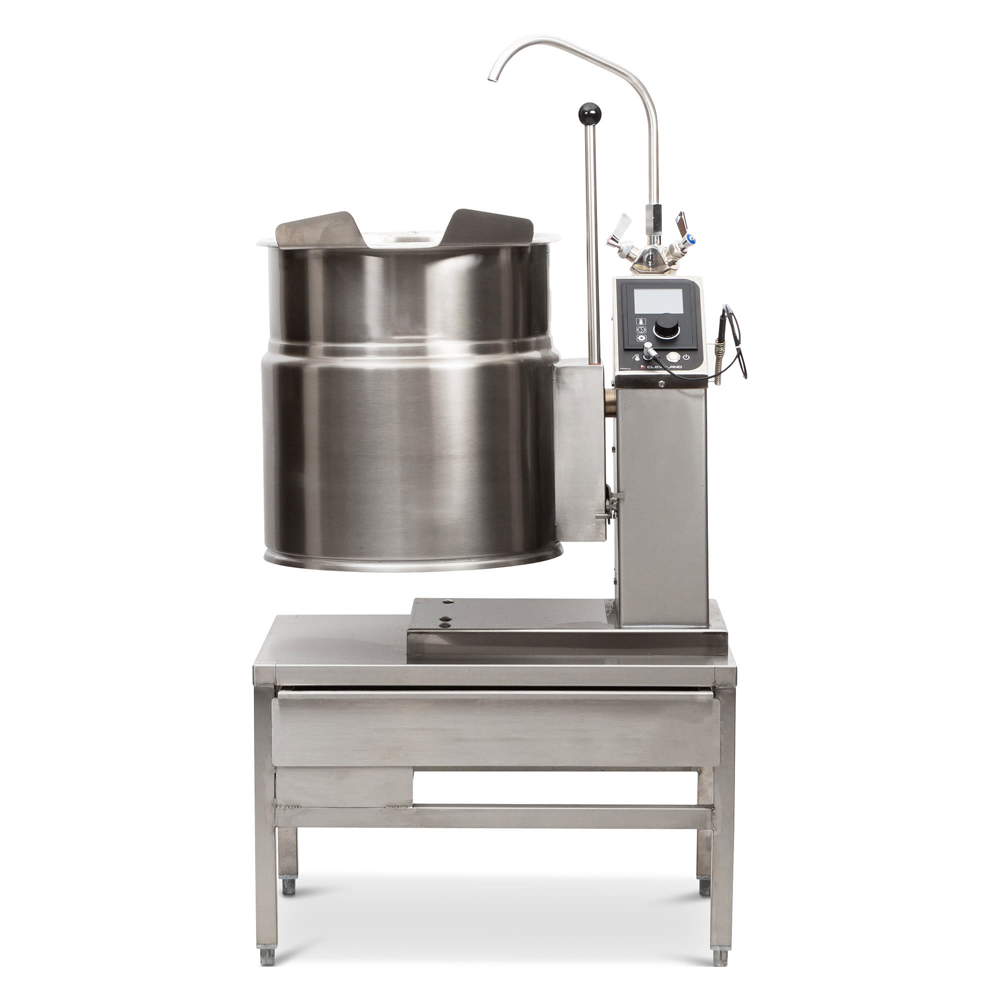 Cleveland KET12T 12 gal Steam Kettle - Manual Tilt, 2/3 Jacket