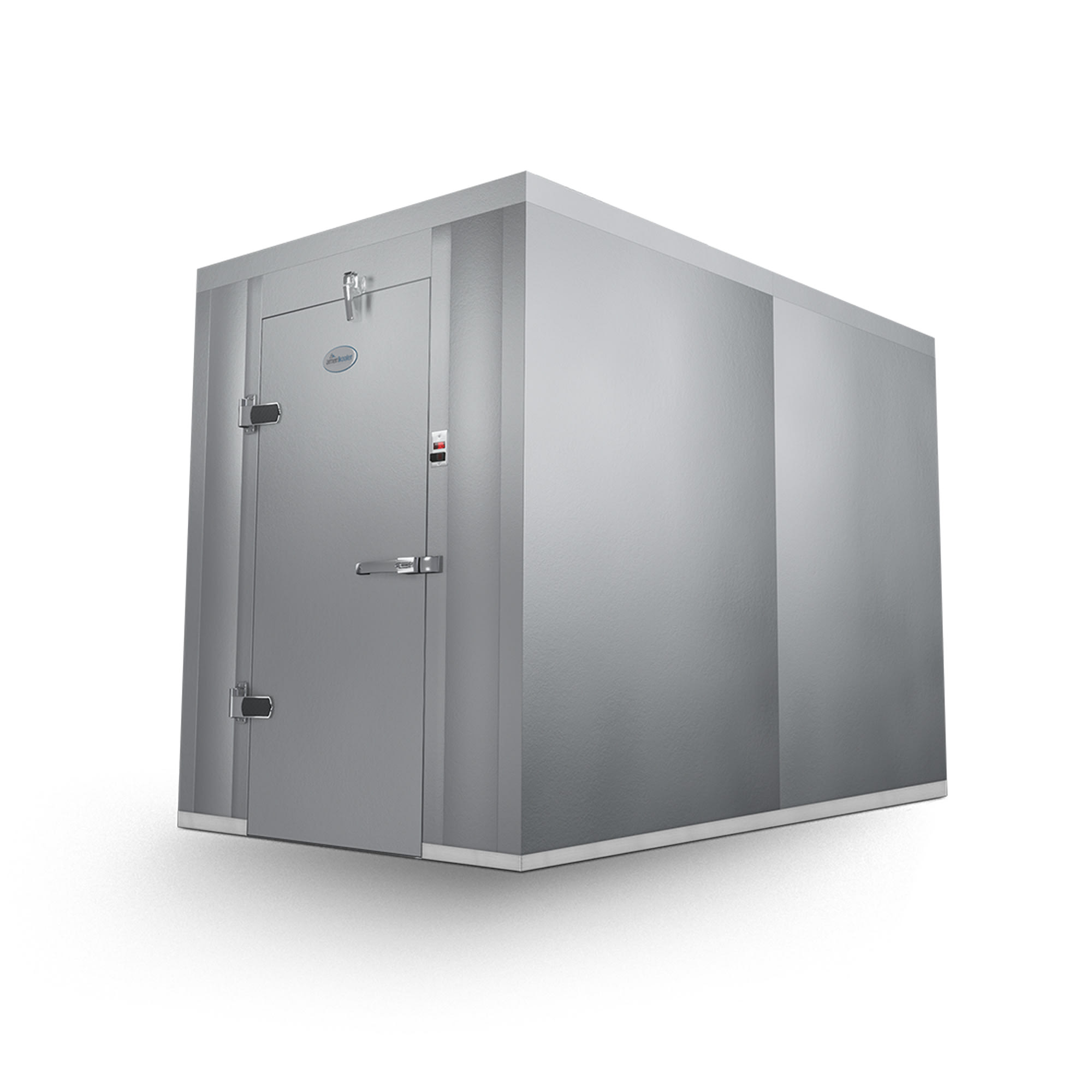 Glass Walk In Box Amerikooler QC061072**N-O 6' x 10' Outdoor Walk-In Cooler Box Only - No ...