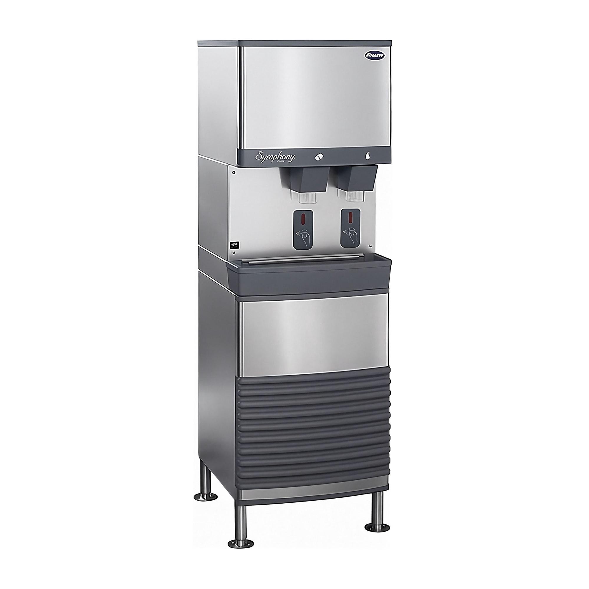 Follett 50FB414A-S 425 lb Symphony Plus™ Water & Nugget Ice Dispenser ...