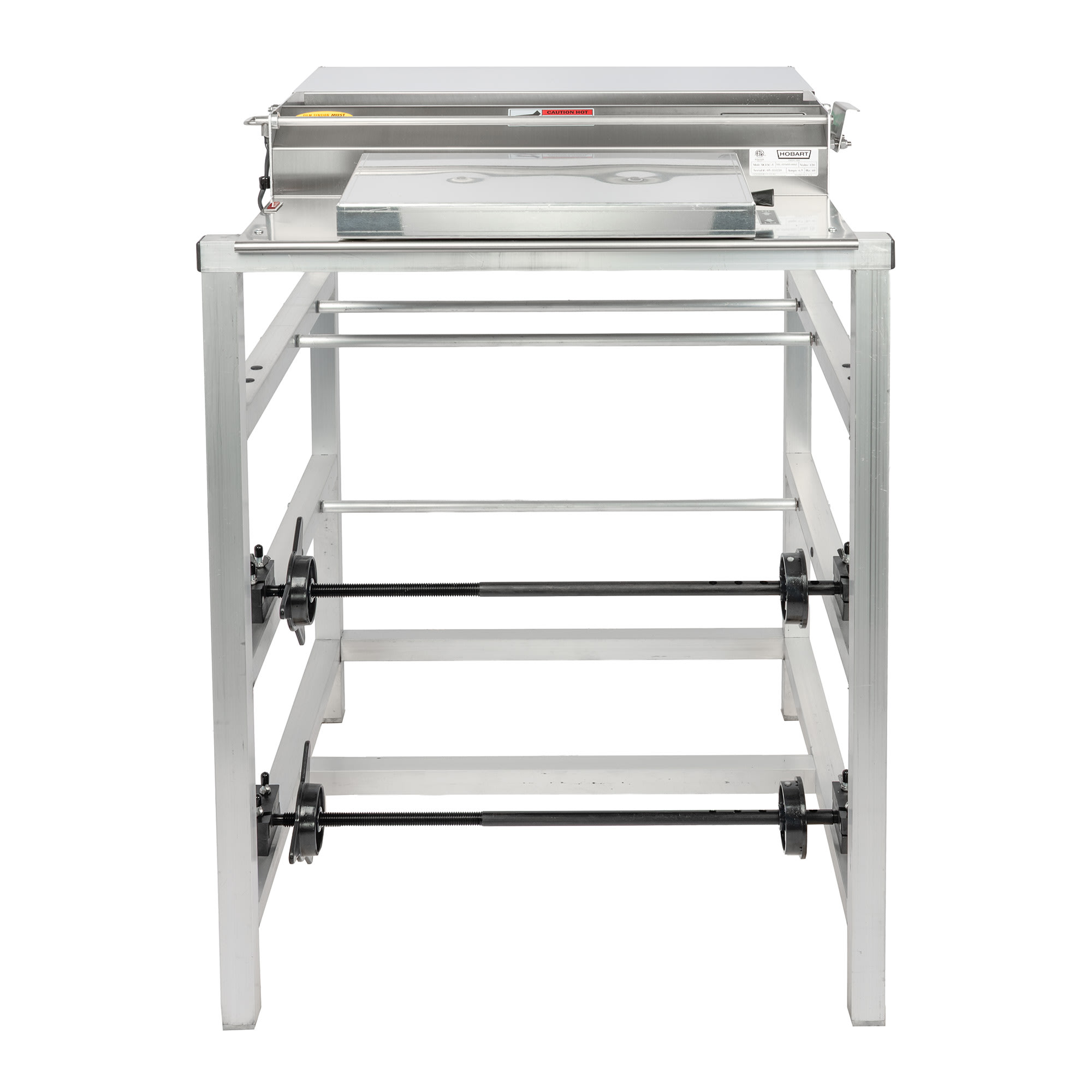 Hobart W32C-5 Floor Model Wrap Station w/ Built In Hotplate - (3