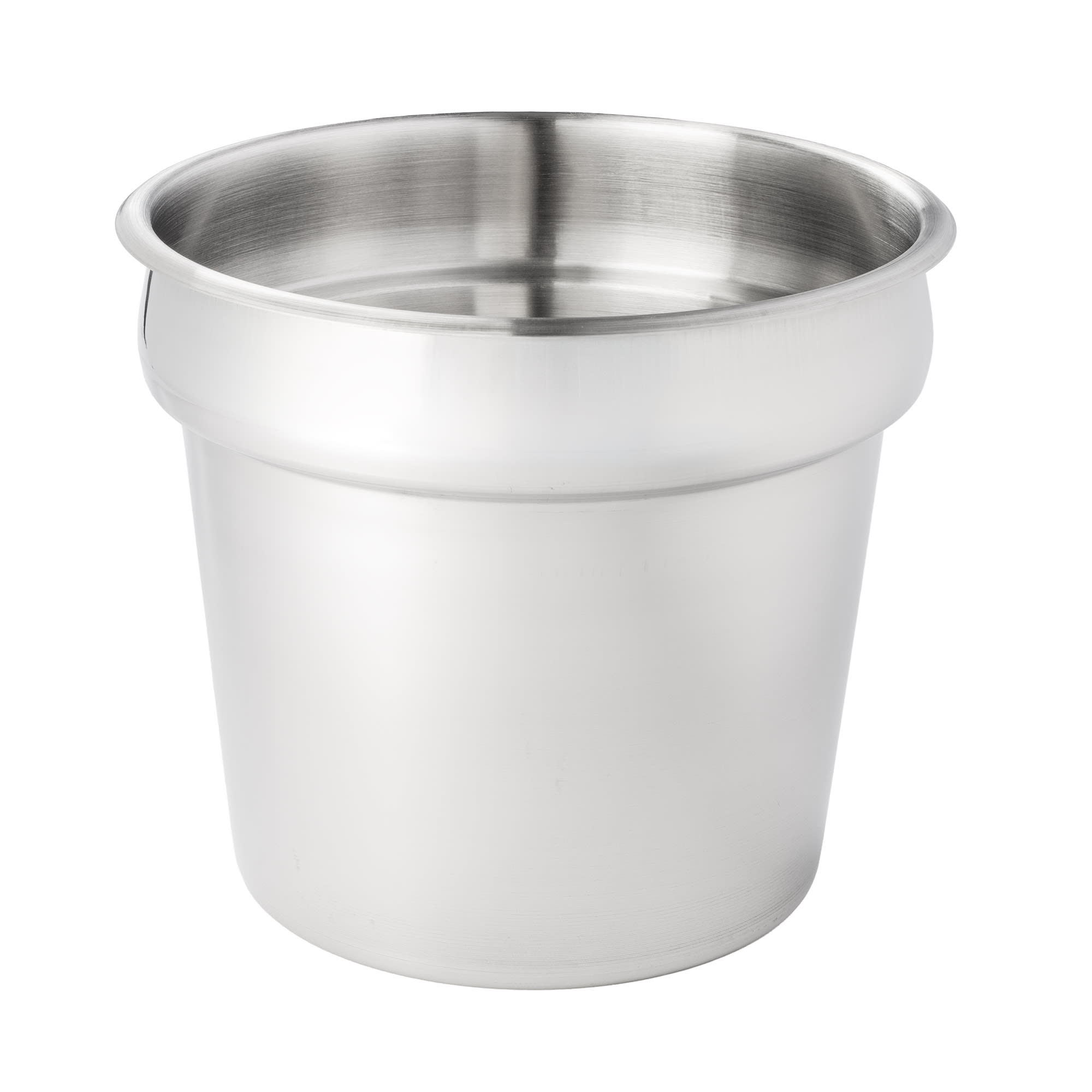 Winco INS-7.0M 7 qt Heavy Weight Inset, Stainless Steel