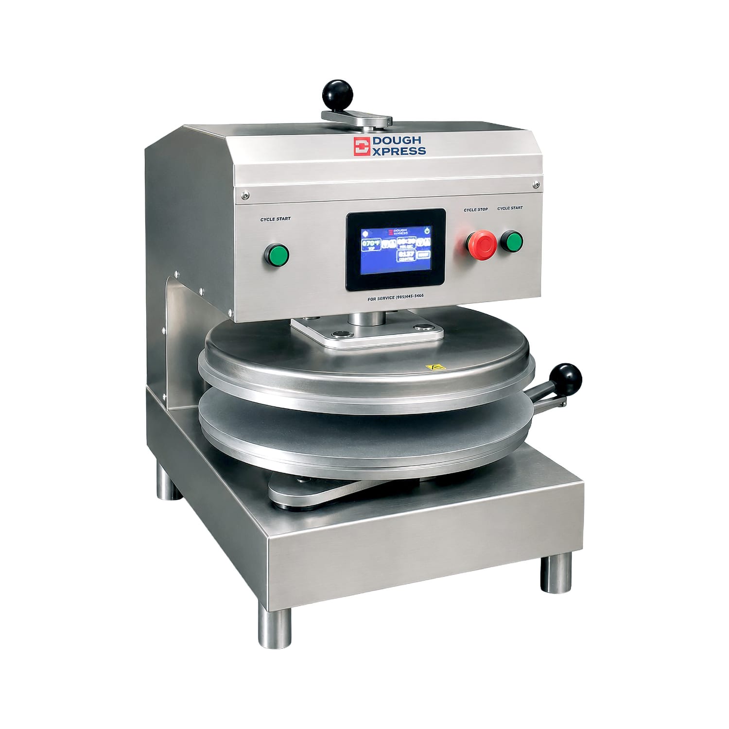 DoughXpress DXE-SS-120 Automatic Pizza Dough Press, Electro