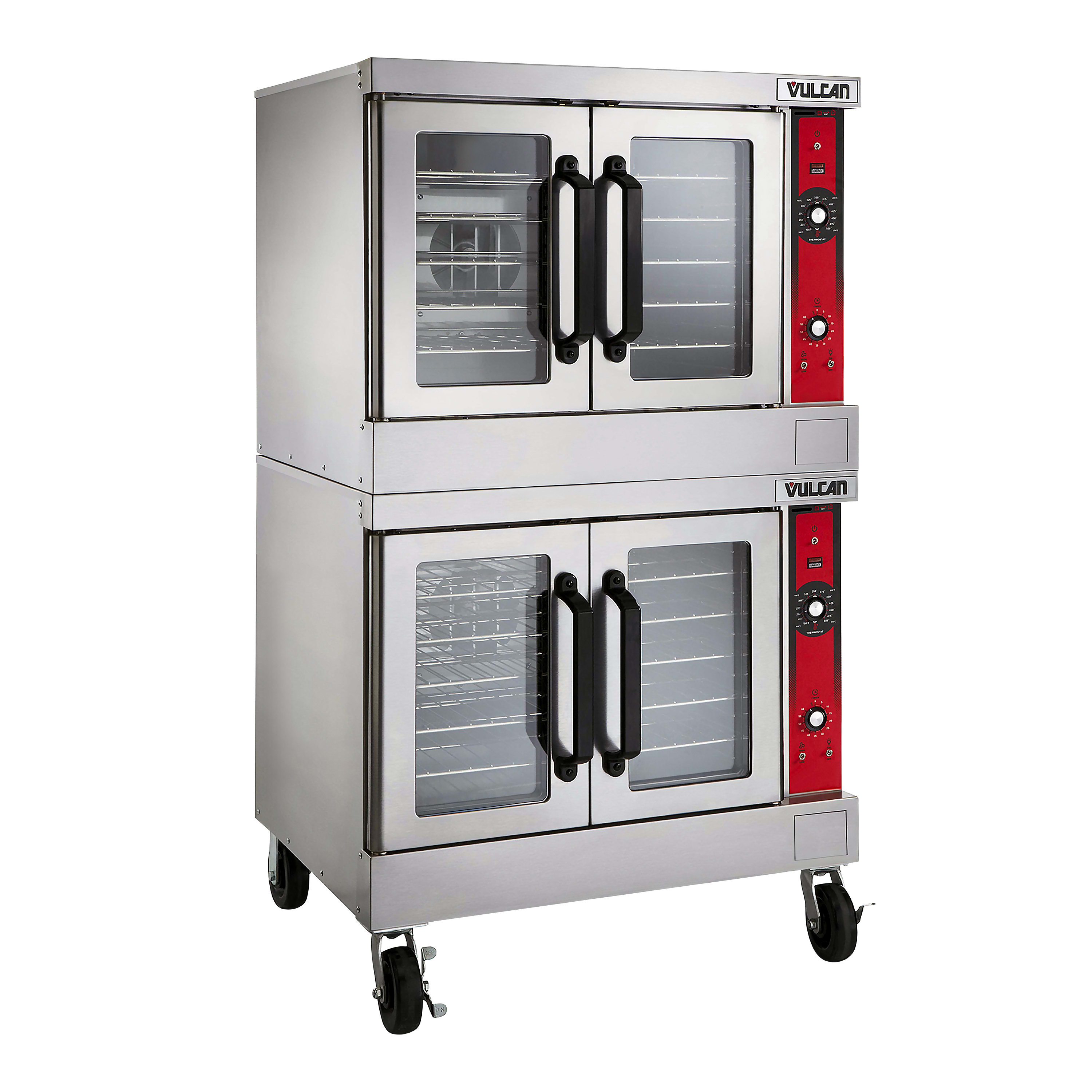 Vulcan VC44ED Double Full Size Electric Convection Oven - 25kW