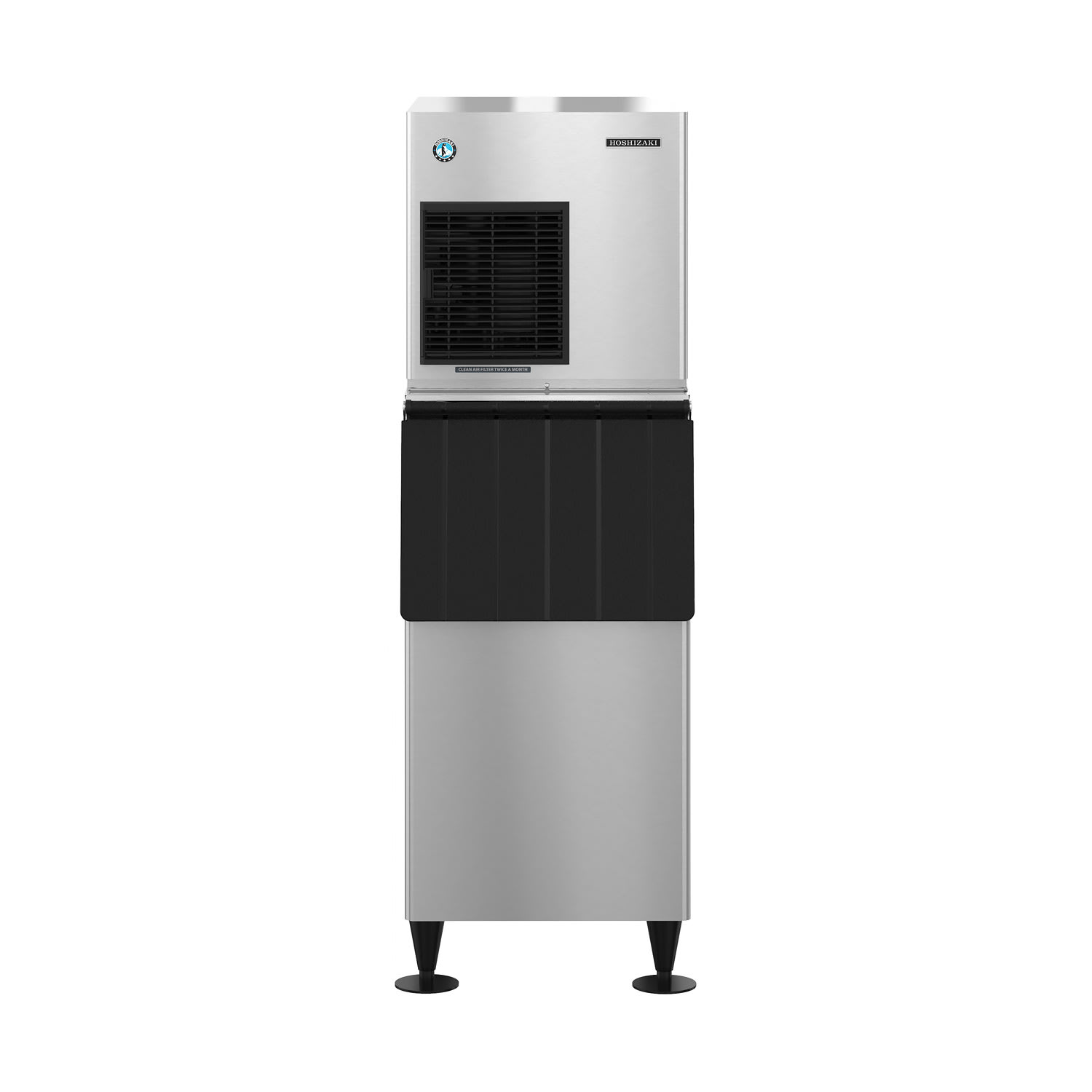 Hoshizaki F-422MAK/B-300SF 485 lb Slim-Line Flake Ice Machine w