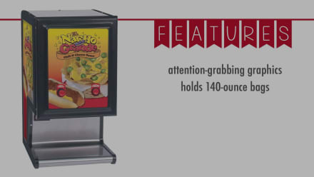 Gold Medal 5301 Nacho Cheese & Chili Dispenser w/ Push Button