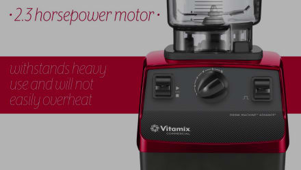 Vitamix Commercial 62825 Drink Machine Advance Countertop Drink Blender w Tritan Container