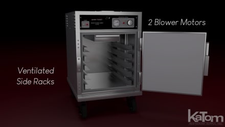 Henny Penny HHC903.17 1/2 Height Insulated Mobile Heated Cabinet w