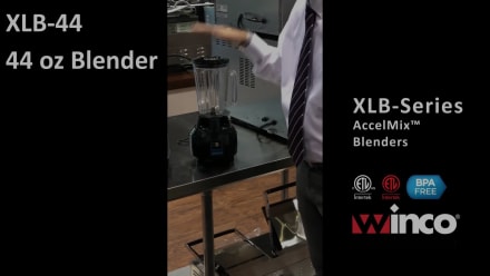 Winco XLB-1000 Countertop All Purpose Blender w/ Tritan™ Container