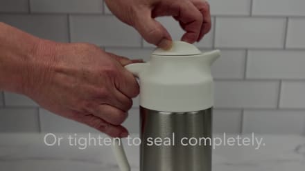 Service Idées Ssn100smet Steelvac Carafe, NSF, Empilés, "Lait Écrémé