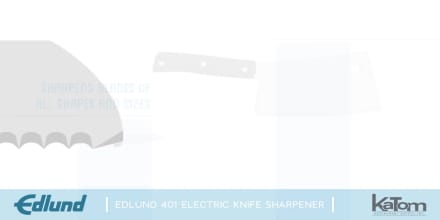 Edlund 401-230V Electric Knife Sharpener with Guides and Pressure