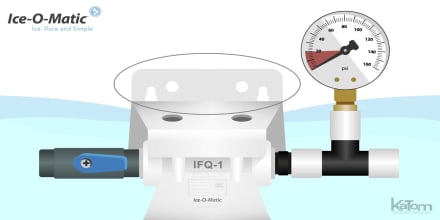 Ice-O-Matic IFI8C Inline Single Ice Machine Water Filter Cartridge